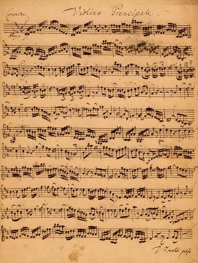 The Brandenburger Concertos, No.5 D-Dur, 1721 by Johann Sebastian Bach